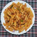 Crunchy Kabab Pasta
