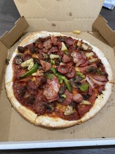 Kabab Crust Pizza